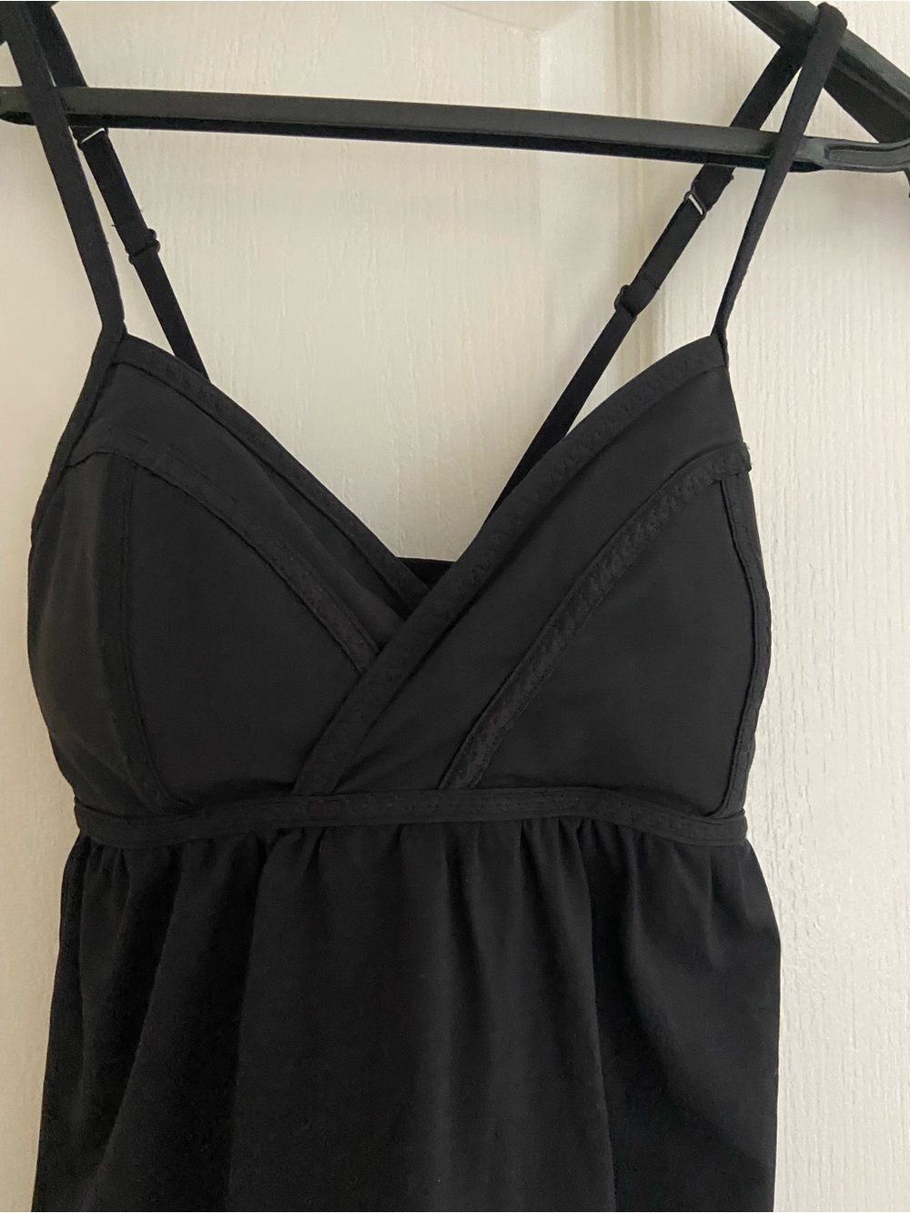 Lululemon Black Camisole/Tank with Built-In Bra